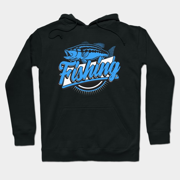 It's Time for Fishing Hoodie by Foxxy Merch